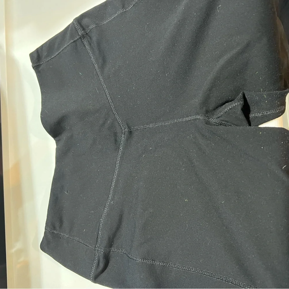 *FREE! with $9 purchase” High Waisted Capri length Leggings With Pocket